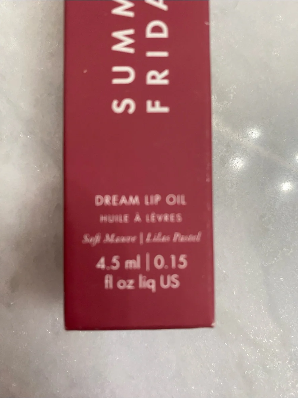 NIBSummer Fridays Dream Lip Oil - Soft Mauve full size